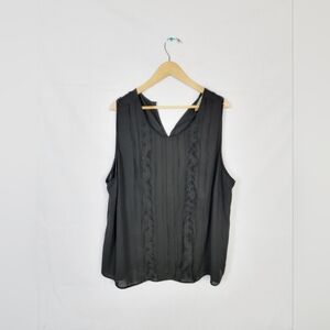 Women's 3X Black Sejour Dress Top